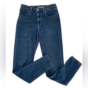 Levi’s 720 High Rise Super Skinny Jeans Blue Denim Women's Size 28